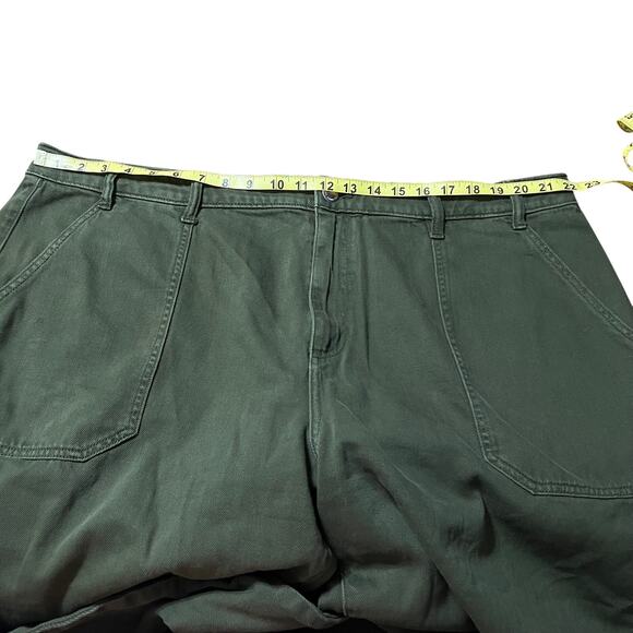 Universal Threads High Rise Wide Leg Patch Pocket Green Pants Size 20 - Picture 5 of 7